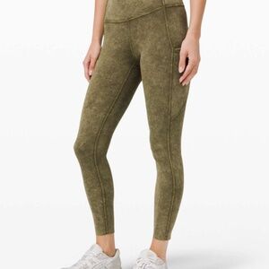 Lululemon Fast and Free High Rise Tight - Ice Dye